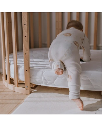 Mattress with coconut insert for OVAL Crib - Large