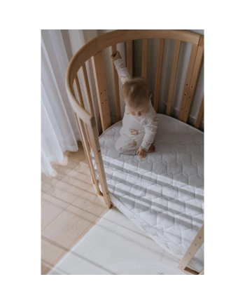 Mattress with coconut insert for OVAL Crib - Large