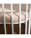 Organic Cotton Sheet 93x65 for 5in1 Crib – Taupe