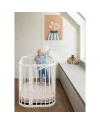 White 5-in-1 Baby Crib with Cradle | Waldin