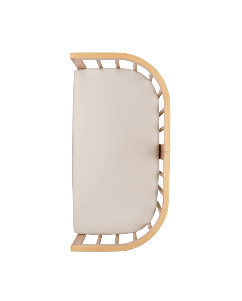 Fitted Sheet for 7in1 Bedside Crib – Beige | Waldin Fitted Sheet for 7in1 Bedside Crib – Beige | Waldin