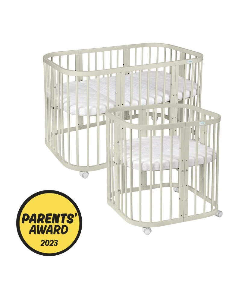 7in1 Baby crib with mattress Olive Grows with your child Waldin 7in1 Baby crib with mattress Olive Grows with your child Waldin