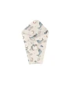 Bamboo baby duvet 75x75 + cone ribbon Whale