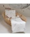 Baby Cone 2in1 Quilt and Pillow – Green Twigs | Waldin