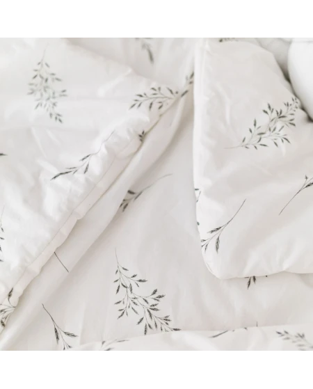 Children's bedding Junior 90x120 - Green Twigs | Waldin