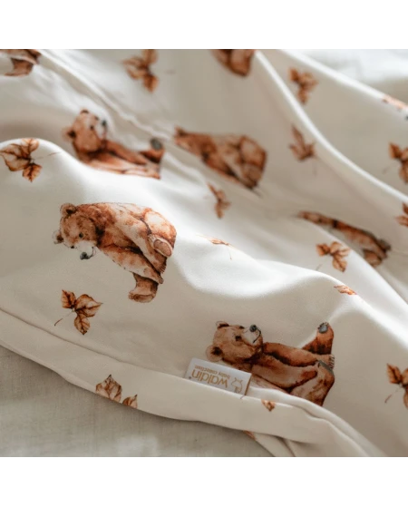 Bamboo Baby Sleepbag 0–6 Months BEARS Soft & Breathable | Waldin