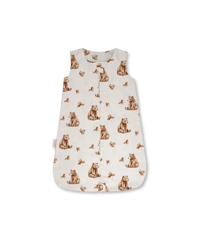Bamboo Baby Sleepbag 0–6 Months BEARS Soft & Breathable | Waldin Bamboo Baby Sleepbag 0–6 Months BEARS Soft & Breathable | Waldin