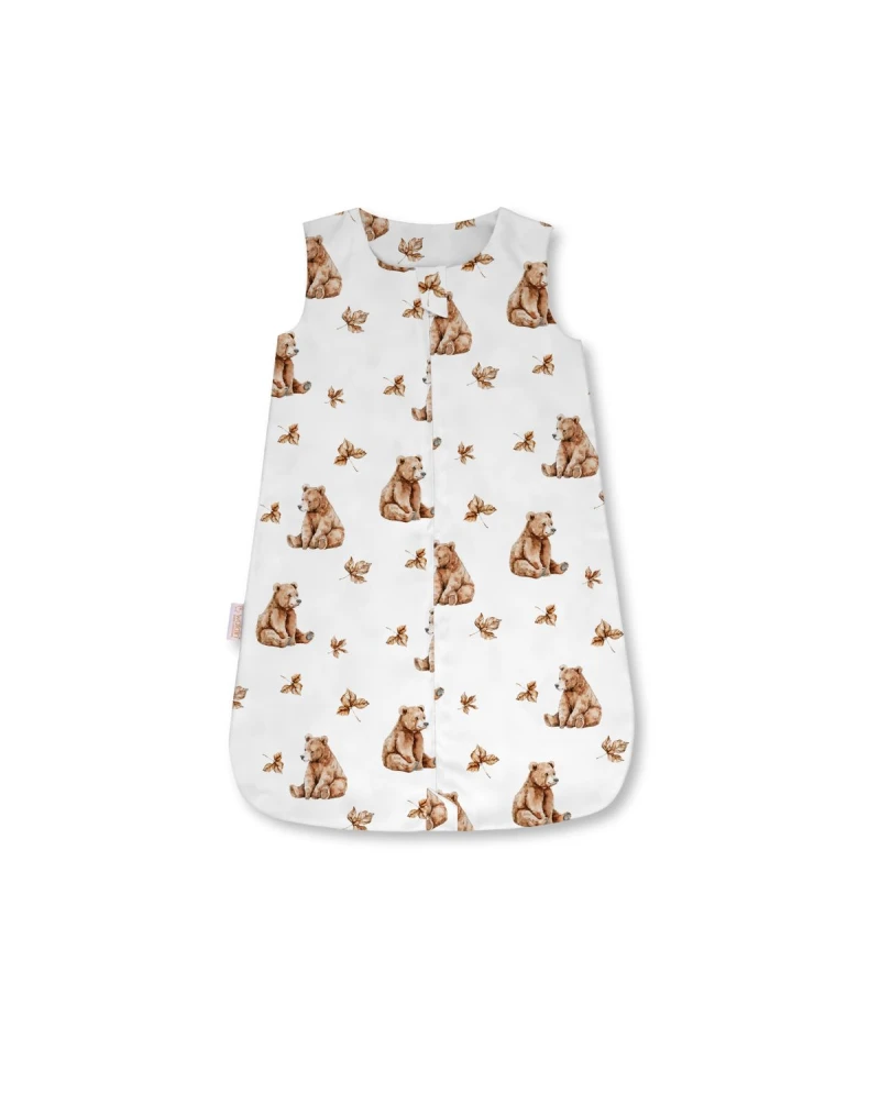 Bamboo Baby Sleepbag 0–6 Months BEARS Soft & Breathable | Waldin Bamboo Baby Sleepbag 0–6 Months BEARS Soft & Breathable | Waldin