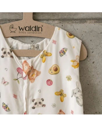 Bamboo Sleepbag 0-6 months - Candycute Soft & Breathable | Waldin