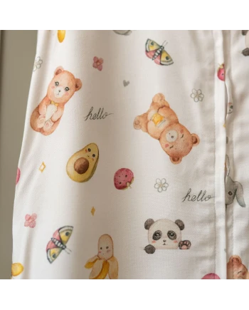 Bamboo Sleepbag 0-6 months - Candycute Soft & Breathable | Waldin