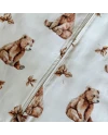 Bamboo Baby Sleepbag 6-18 Months BEARS Soft & Breathable | Waldin