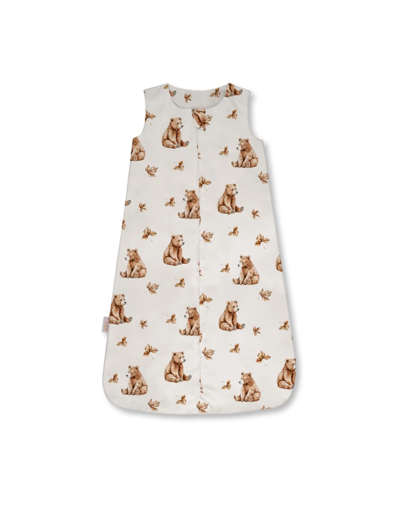 Bamboo Baby Sleepbag 6-18 Months BEARS Soft & Breathable | Waldin Bamboo Baby Sleepbag 6-18 Months BEARS Soft & Breathable | Waldin