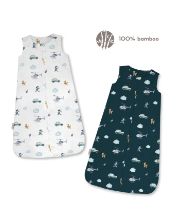 Bamboo Baby Sleeping Bag 6-18 Months | Soft & Breathable | Waldin