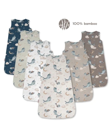 Bamboo Baby Sleeping Bag 0–6 Months | Soft & Breathable | Waldin