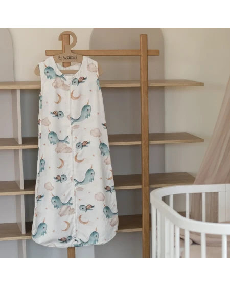 Bamboo Baby Sleeping Bag 0–6 Months | Soft & Breathable | Waldin