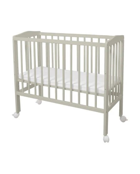 Bedside Crib 2in1 with mattress - Olive | Waldin