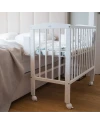 Bedside Crib 2in1 with mattress - White | Waldin