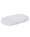 7in1 Oval Baby Crib with mattress - Natural wood | Waldin