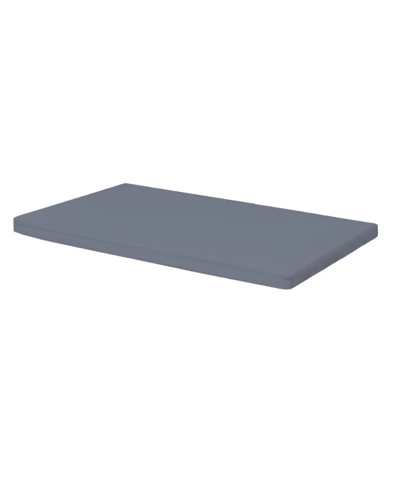 Cotton Sheet for Side Crib 2-in-1 Waldin 90x50 cm Graphite