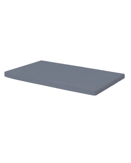 Cotton Sheet for Side Crib 2-in-1 Waldin 90x50 cm Graphite