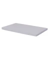 Cotton Sheet for Side Crib 2-in-1 Waldin 90x50 cm Gray