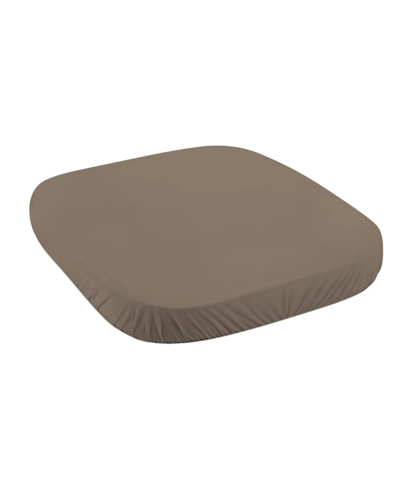 Cotton Sheet 73x73 Taupe for 7in1 Crib