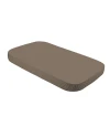 Cotton Sheet 124x73 Taupe for 7in1 Crib | Waldin