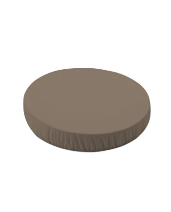 Organic Cotton Sheet 73x73 Oval Crib 7in1- Taupe | WALDIN