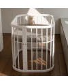 Organic Cotton Sheet 93x65 for 5in1 Crib – Taupe