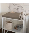 Sheet for changing table 70x50 cm - Taupe | Waldin