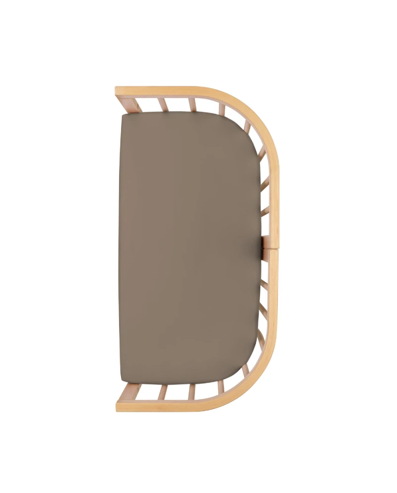 Fitted Sheet for 7in1 Bedside Crib – Taupe | Waldin Fitted Sheet for 7in1 Bedside Crib – Taupe | Waldin