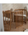 7in1 Oval Baby Crib with mattress - Vintage | Waldin
