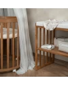 7in1 Oval Baby Crib with mattress - Vintage | Waldin