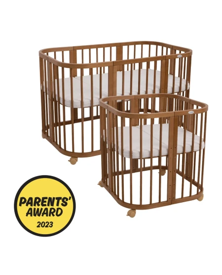 7in1 Baby crib with mattress Natural Grows with your child Waldin