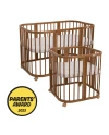 7in1 Baby crib with mattress Natural Grows with your child Waldin