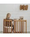7in1 Oval Baby Crib with mattress - Vintage | Waldin