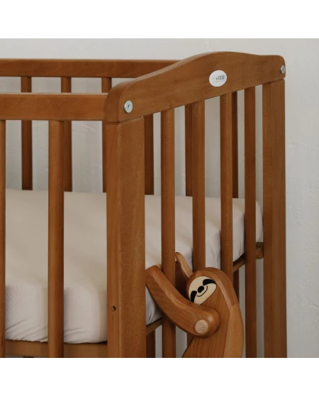 Bedside Crib 2in1 with mattress - Vintage | Waldin