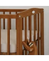 Bedside Crib 2in1 with mattress - Vintage | Waldin
