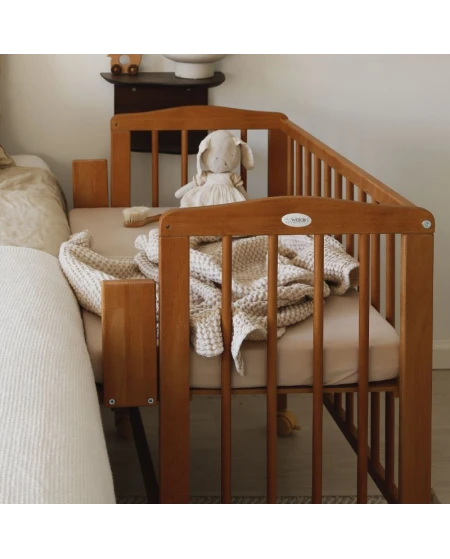 Bedside Crib 2in1 with mattress - Vintage | Waldin