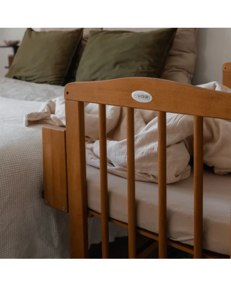 Bedside Crib 2in1 with mattress - Vintage | Waldin