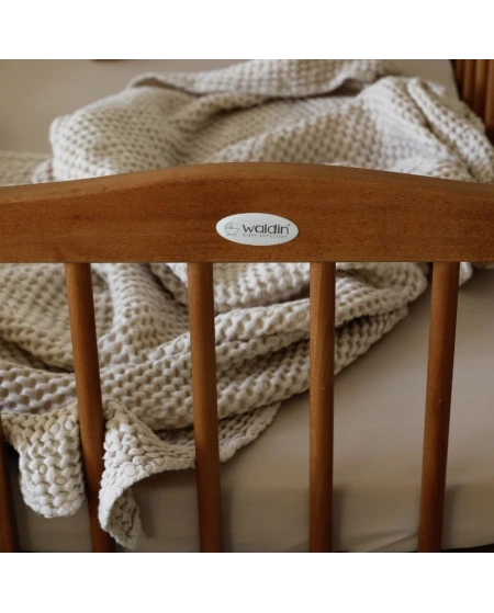 Bedside Crib 2in1 with mattress - Vintage | Waldin
