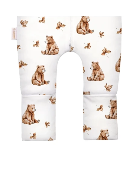 Cotton Baby Sleeping bag with legs 1-2 years BEARS | Waldin