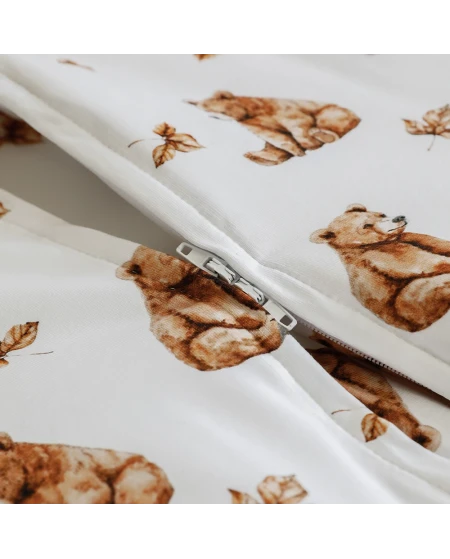 Cotton Baby Sleeping bag with legs 3-4 years BEARS | Waldin