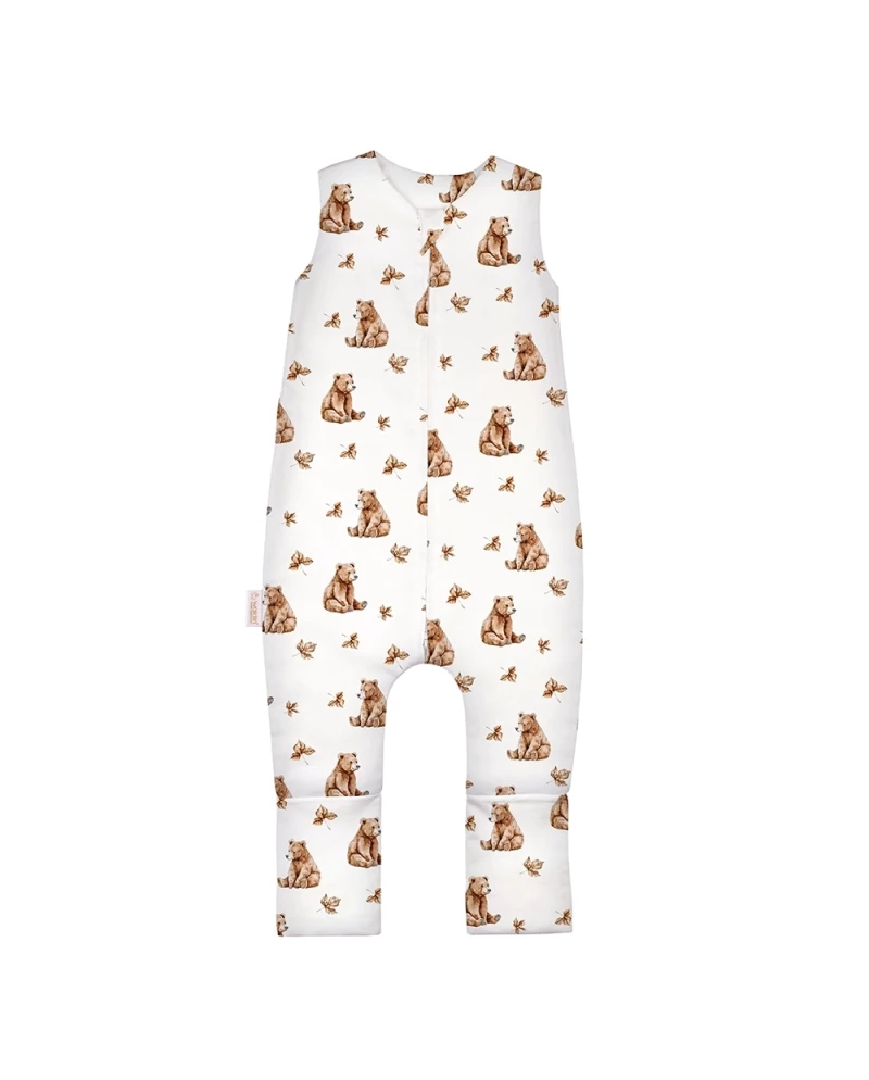 Cotton Baby Sleeping bag with legs 3-4 years BEARS | Waldin Cotton Baby Sleeping bag with legs 3-4 years BEARS | Waldin