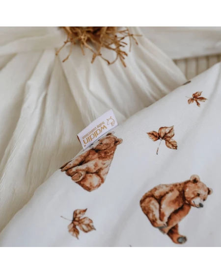 Cotton Baby Sleeping bag with legs 3-4 years BEARS | Waldin