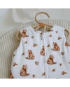 Cotton Baby Sleeping bag with legs 3-4 years BEARS | Waldin