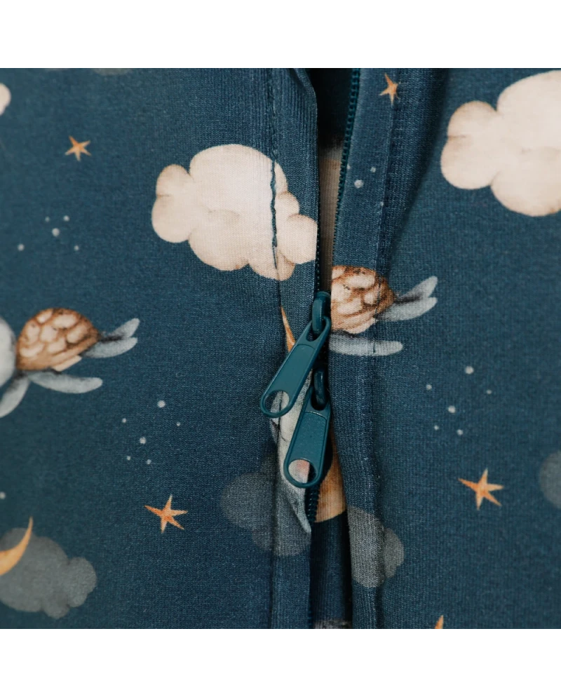 Cotton Baby Sleeping bag with legs 1-2 years Whales | Waldin Cotton Baby Sleeping bag with legs 1-2 years Whales | Waldin