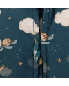 Cotton Baby Sleeping bag with legs 1-2 years Whales | Waldin