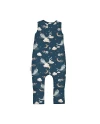 Cotton Baby Sleeping bag with legs 1-2 years Whales | Waldin