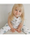 Cotton Baby Sleeping bag with legs 3-4 years Whales | Waldin